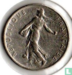 Frankrijk ½ franc 1967 - Afbeelding 2
