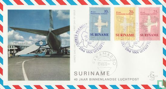 40 Jahre inländische Luftpost