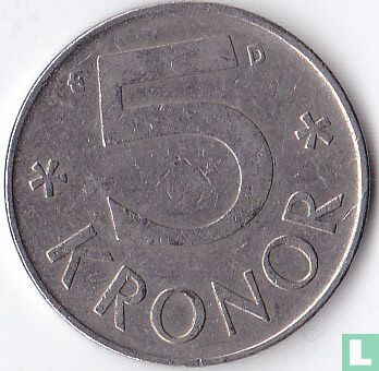 Zweden 5 kronor 1988 - Afbeelding 2