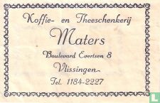Koffie en Theeschenkerij Maters