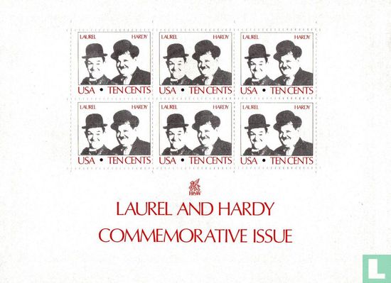 Laurel & Hardy émission commémorative