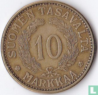 Finlande 10 markkaa 1932 - Image 2