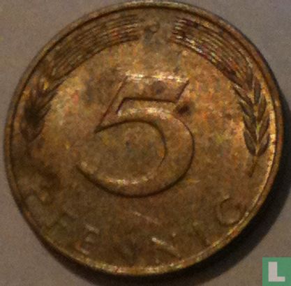 Duitsland 5 pfennig 1973 (J) - Afbeelding 2