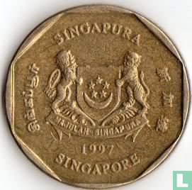 Singapore 1 dollar 1997 - Image 1