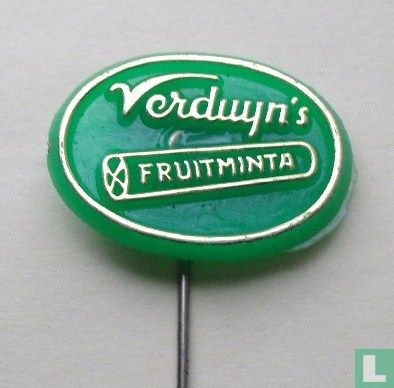 Verduyn's Fruitminta (large oval) [gold on green]