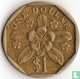 Singapore 1 dollar 1997 - Image 2