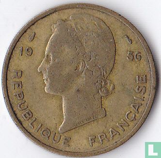 Frans West-Afrika 25 francs 1956 - Afbeelding 1