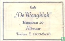 Café "De Waagklok"