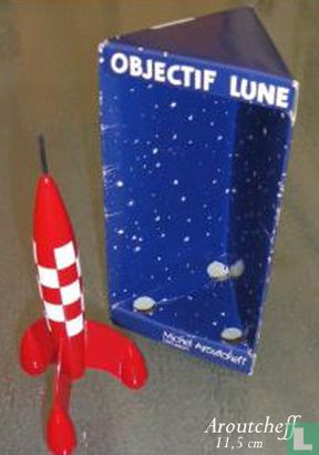 Fusée Lunaire de Tintin - Kuifje raket  11,5 cm - Afbeelding 1