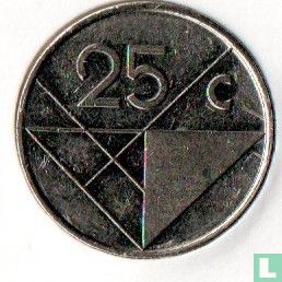 Aruba 25 cent 1987 - Image 2