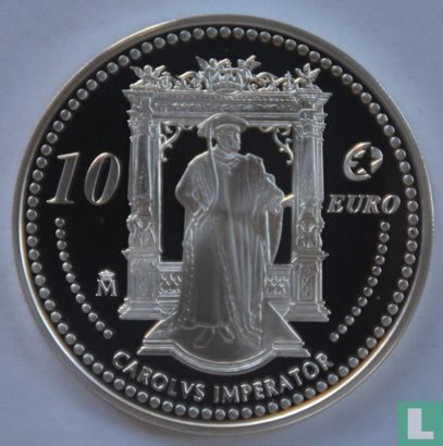 Espagne 10 euro 2006 (BE) "Carlos V" - Image 2
