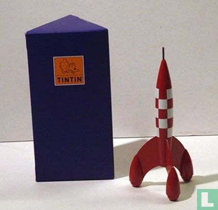 Fusée Lunaire de Tintin - Kuifje raket  11,5 cm - Afbeelding 2