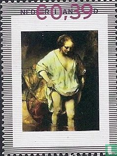 Rembrandt - Bathing woman
