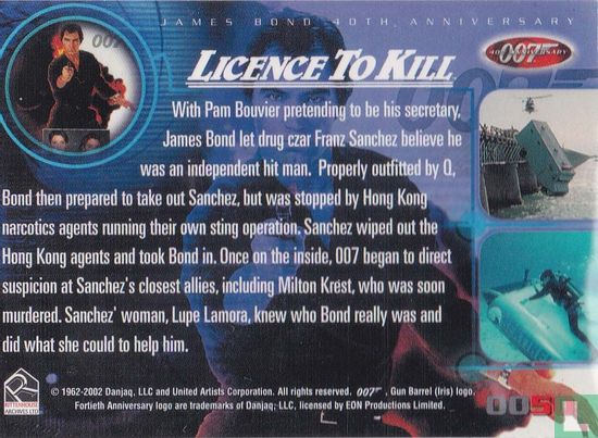 Licence to kill  - Bild 2