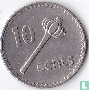 Fiji 10 cents 1987 - Afbeelding 2