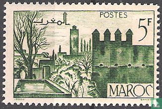Tuinen en muur van Fez