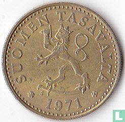 Finlande 10 penniä 1971 - Image 1