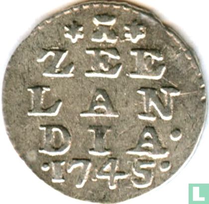 Zealand 2 stuiver 1745 (silver) - Image 1