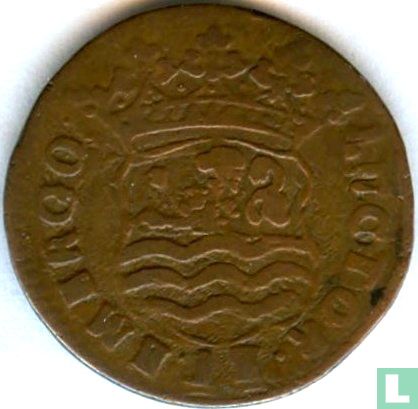 Zeeland 1 duit 1724 - Image 2