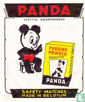 Panda - pudding poeder