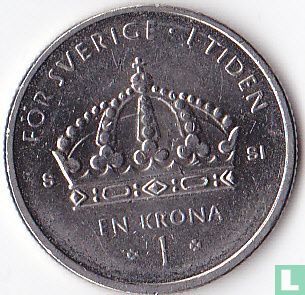 Zweden 1 krona 2008 - Afbeelding 2