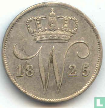 Nederland 10 cent 1825 (B - muntslag) - Afbeelding 1
