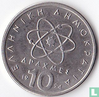 Greece 10 drachmes 1994 - Image 1