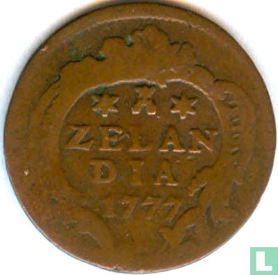 Zélande 1 duit 1777 - Image 1