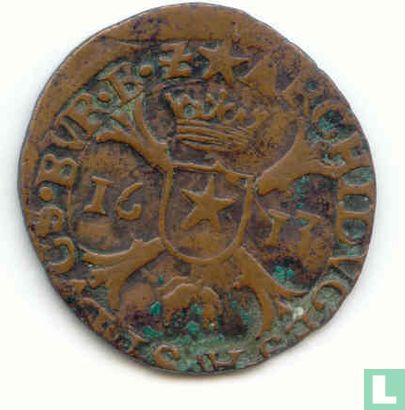 Brabant 1 liard 1613 (star) - Image 1