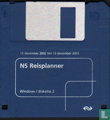 NS Reisplanner 2002-2003 diskette 2 - Afbeelding 1