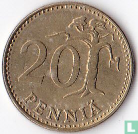 Finland 20 penniä 1981 - Image 2