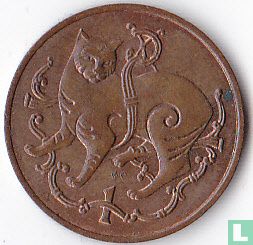 Man 1 penny 1980 (AC) - Afbeelding 2