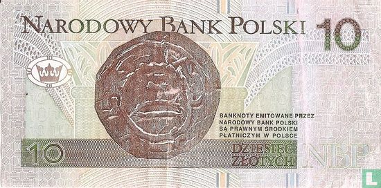 Pologne 10 Zlotych 1994 - Image 2
