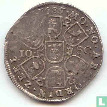 Zeeland thaler double de 1910 penny 1689 - Image 1