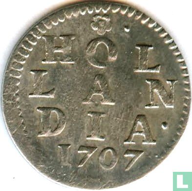 Holland 2 stuiver 1707 - Image 1