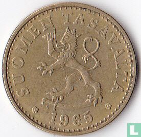 Finlande 20 penniä 1965 - Image 1