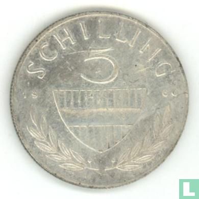 Oostenrijk 5 schilling 1960 - Afbeelding 1
