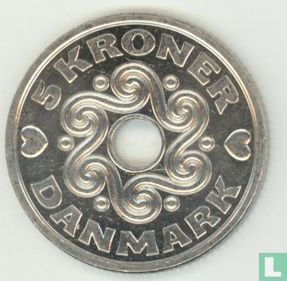Dänemark 5 Kroner 2002 - Bild 2