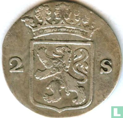 Holland 2 stuiver 1789 - Image 2