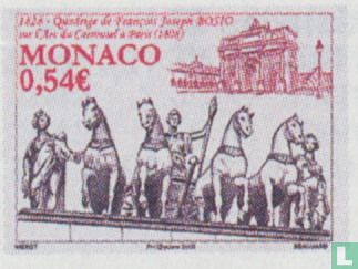 180 years Quadriga on Arc de Triomphe