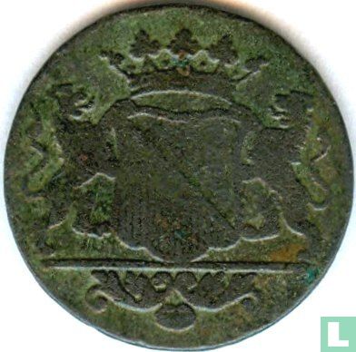 Utrecht 1 duit 1745 (cuivre) - Image 2