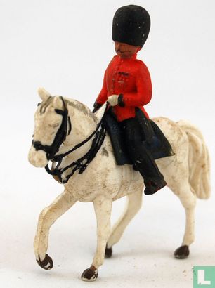 Scots Guard officer on horseback - Image 1