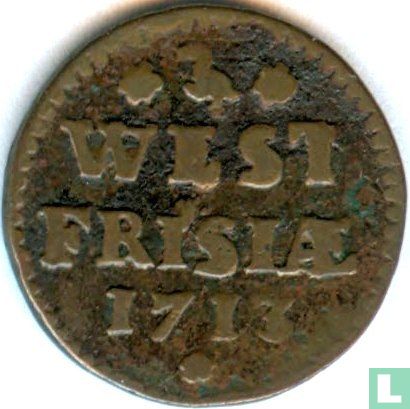 Frise occidentale 1 duit 1713 - Image 1