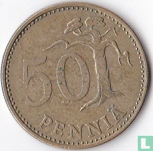 Finland 50 penniä 1973 - Afbeelding 2