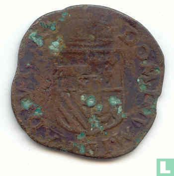 Brabant 1 liard 1585 (star) - Image 2