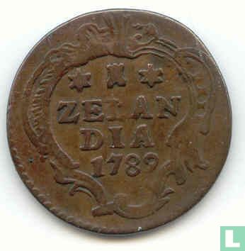Zeeland 1 duit 1789 - Image 1