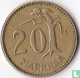Finnland 20 Markkaa 1960 - Bild 2