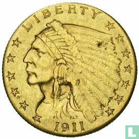 Verenigde Staten 2½ dollars 1911 (zonder D) - Afbeelding 1
