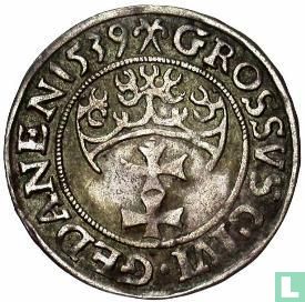 Polen 1 grosz 1539 - Afbeelding 1
