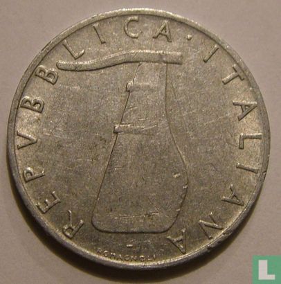 Italië 5 lire 1967 - Afbeelding 2